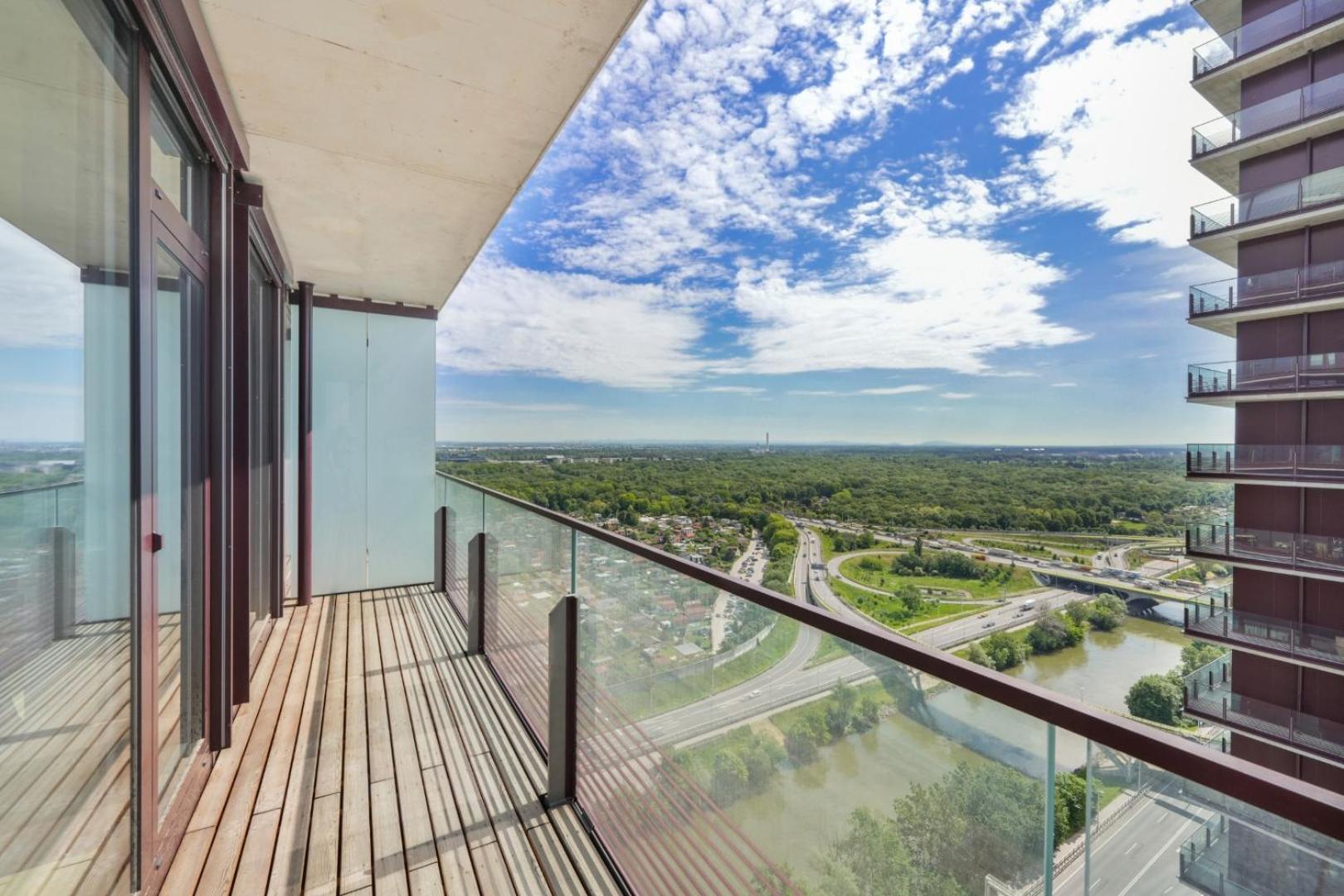 Luxury Penthouse I Rooftop Pool I Self Check-In Viena Exterior foto